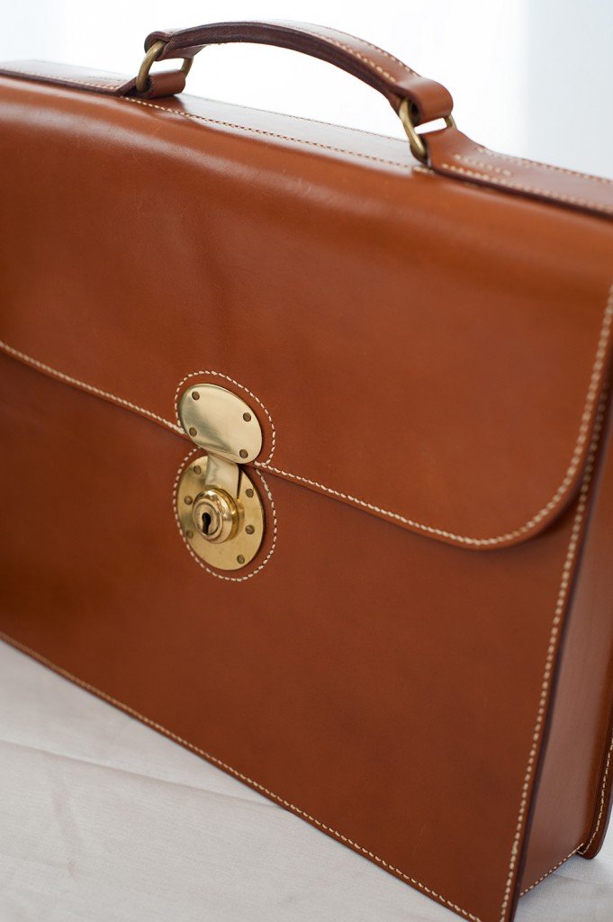 Lymington Chestnut Small Briefcase