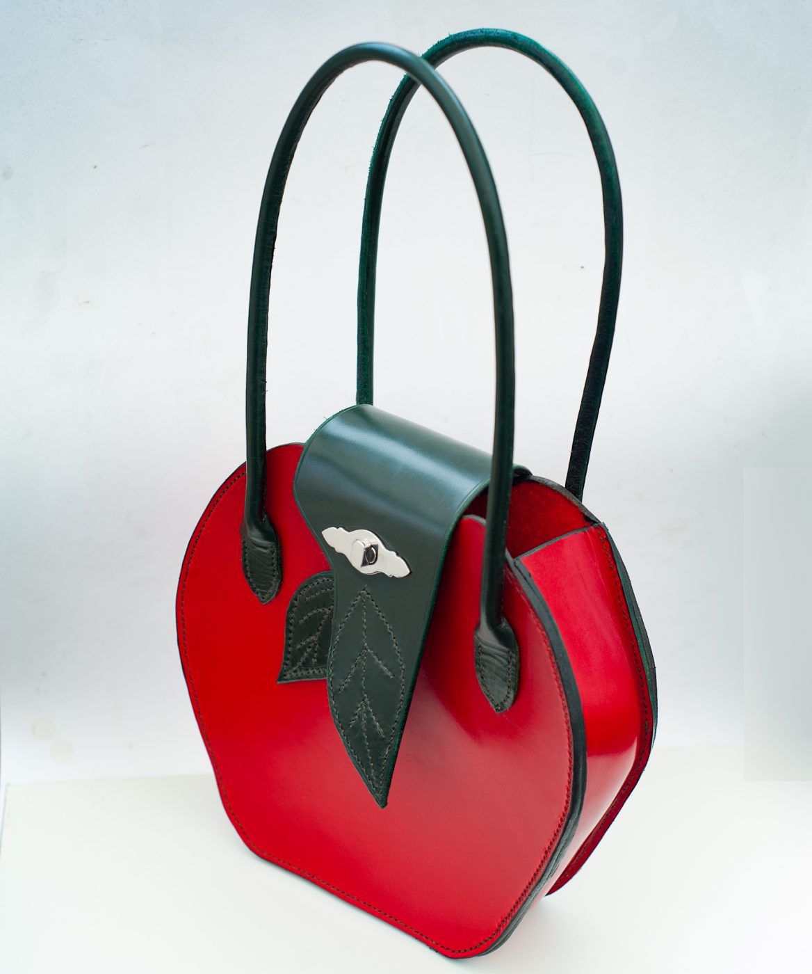 Red and Green Apple bag